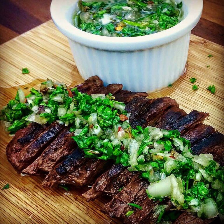 grilled-skirt-steak-with-homemade-chimichurri